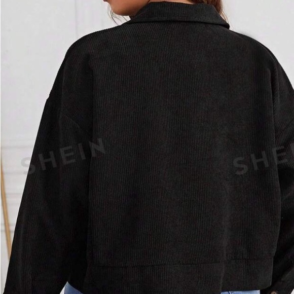 NWOT ARDENE CORDUROY CROP JACKET - Picture 11 of 15